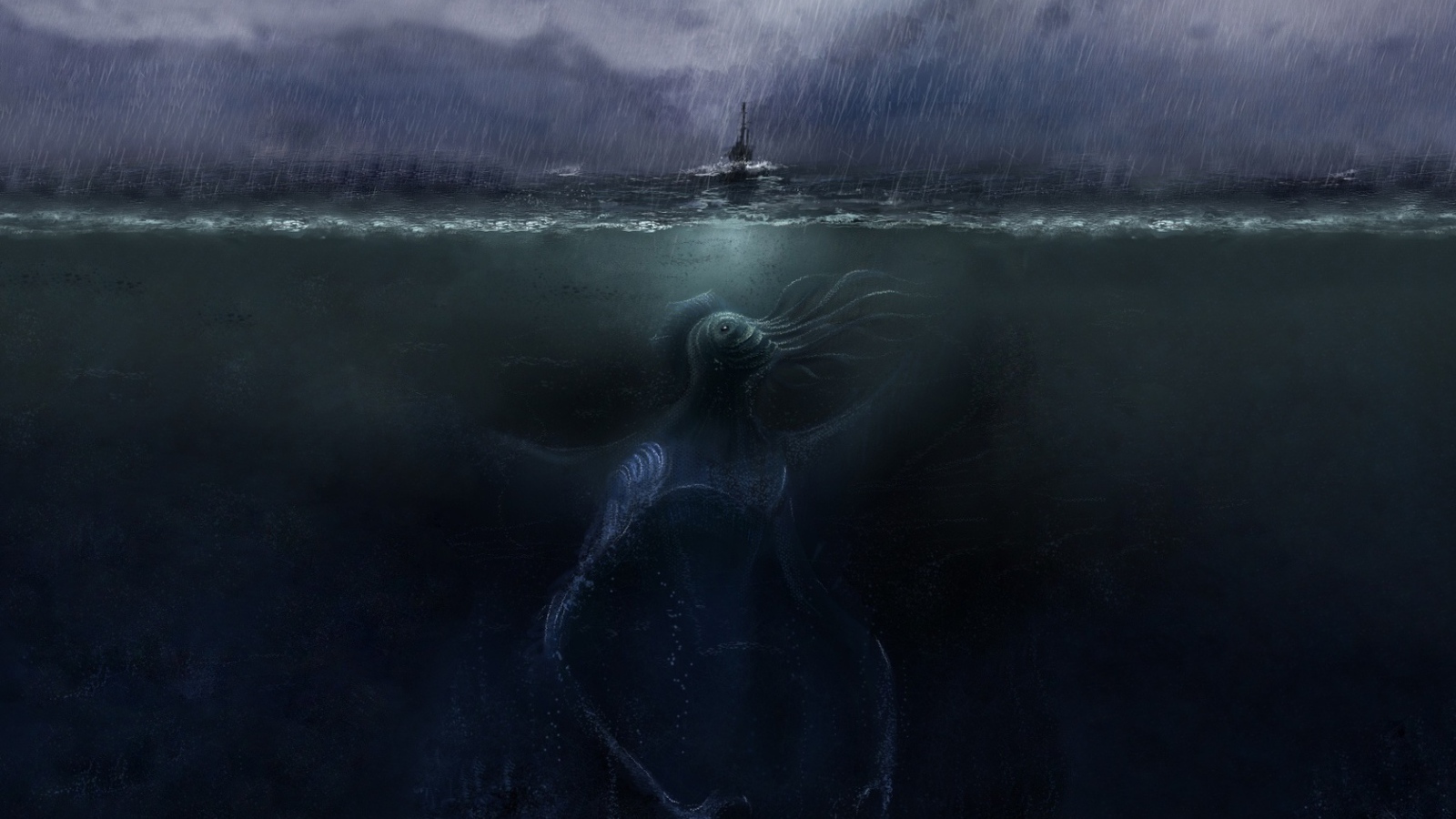Морское чудовище Ктулху