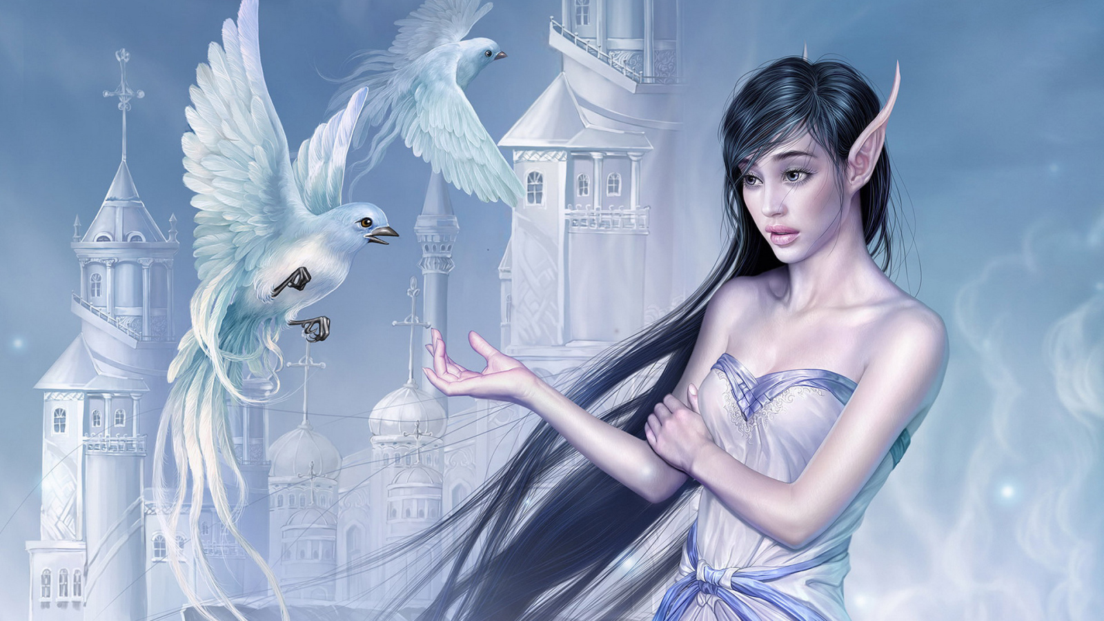 Эльфийская девушка