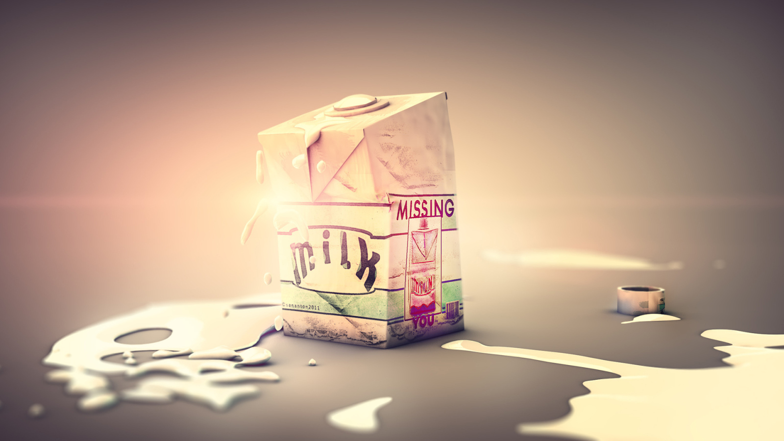 Разлитое молоко