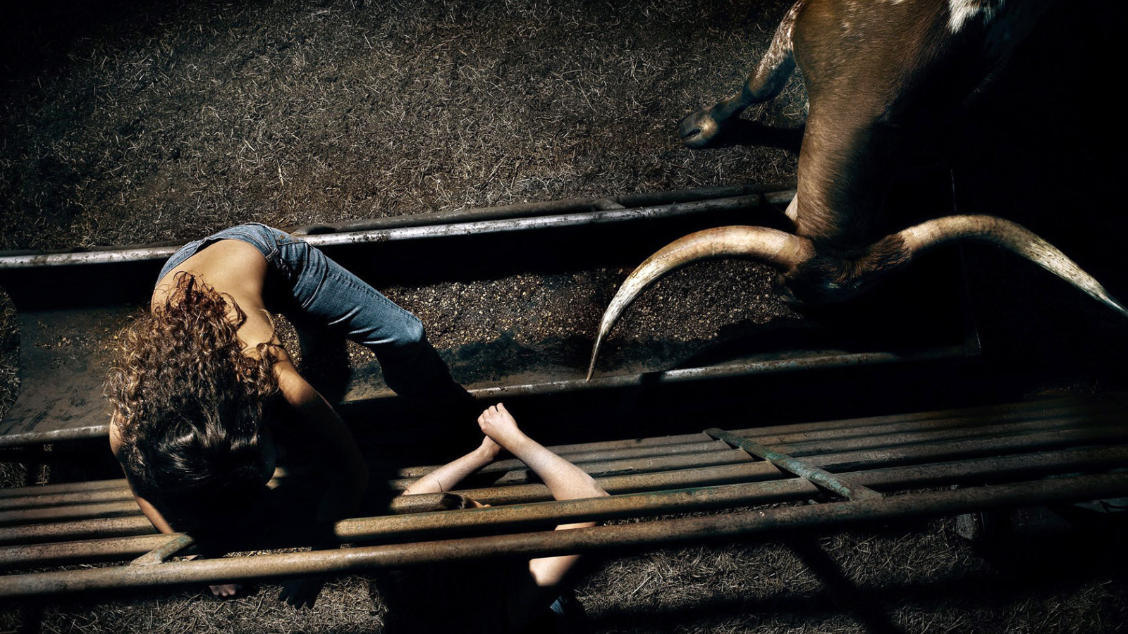 Бык и девушка