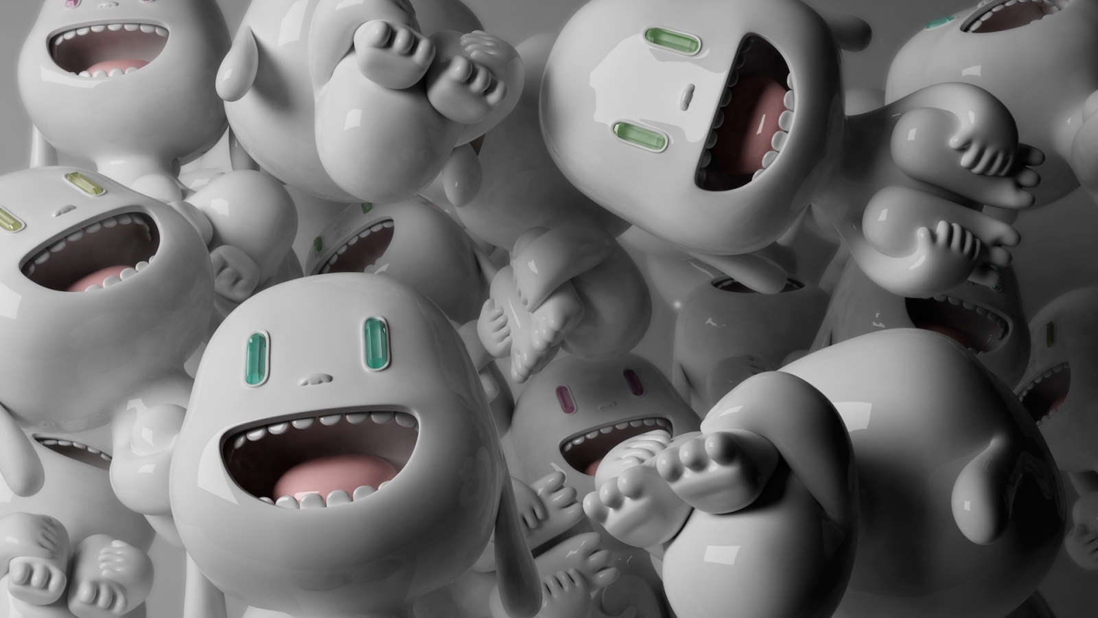 Счастливые человечки