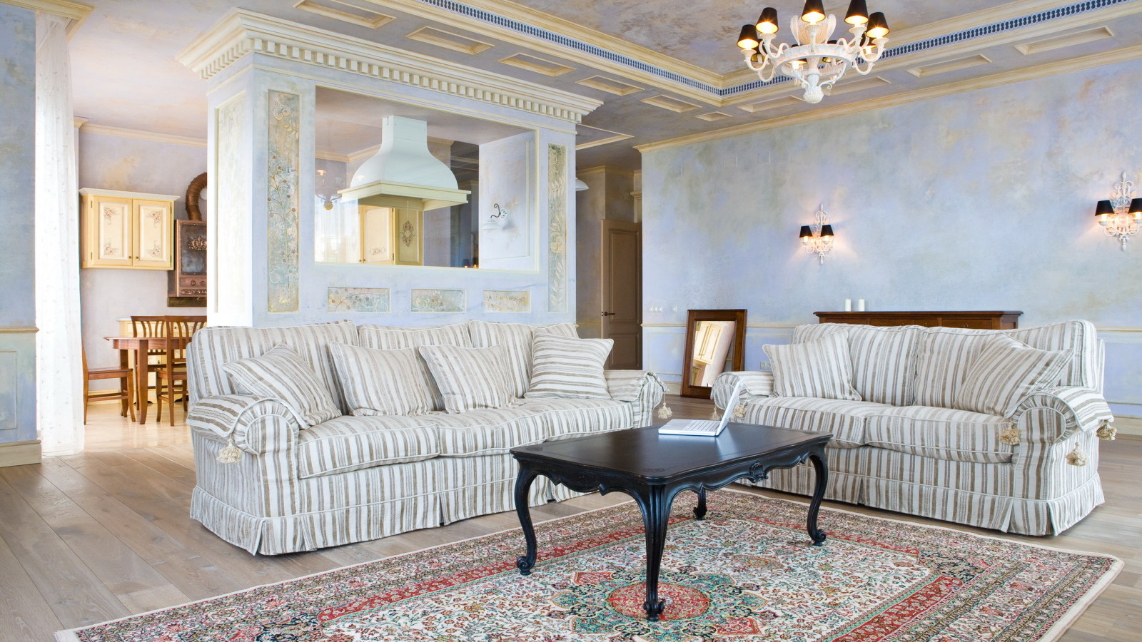 Классический интерьер комнаты