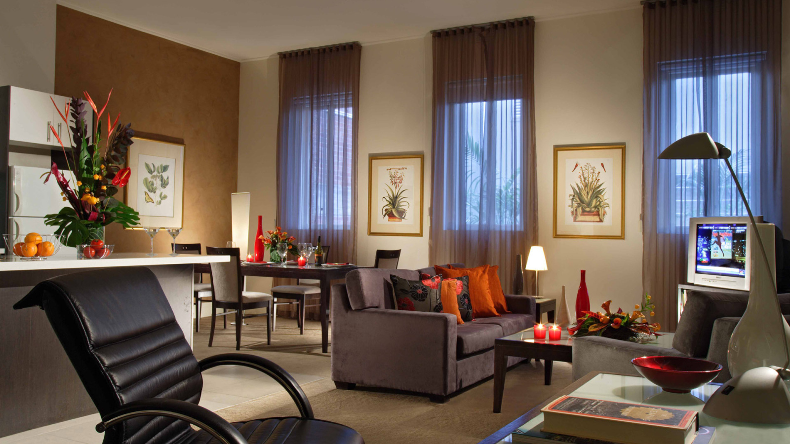 Уютная гостинная