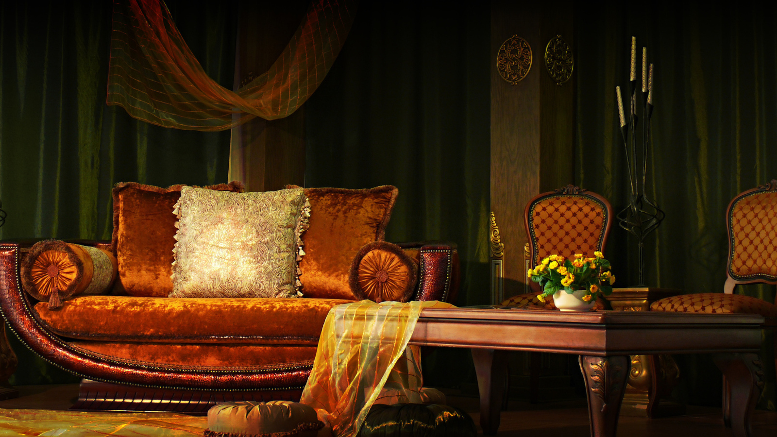 Королевский интерьер