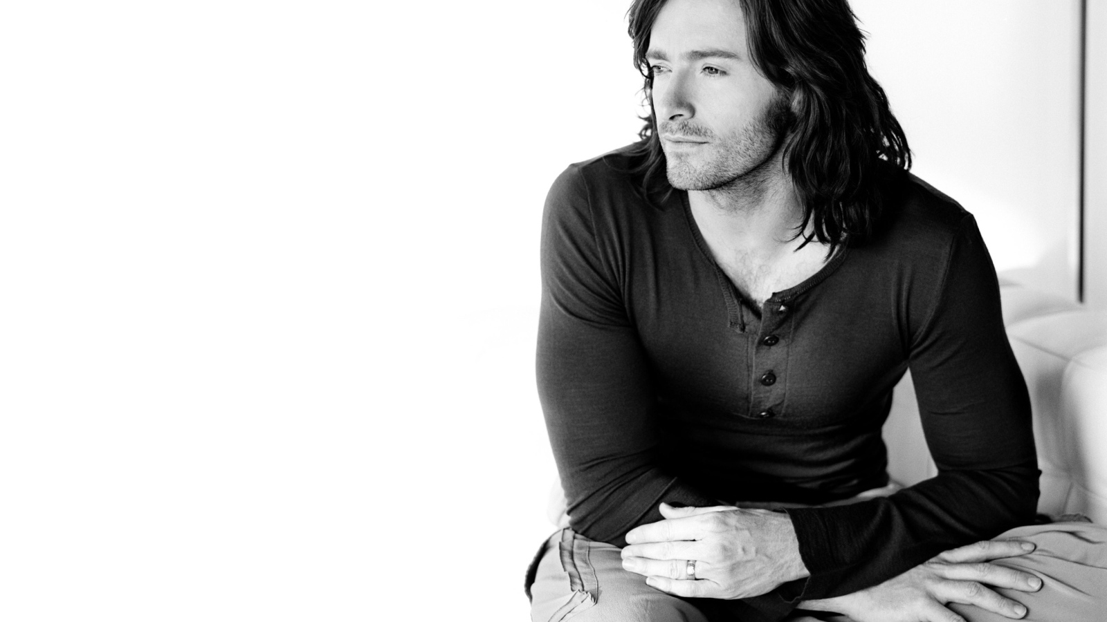 thoughtful Hugh Jackman