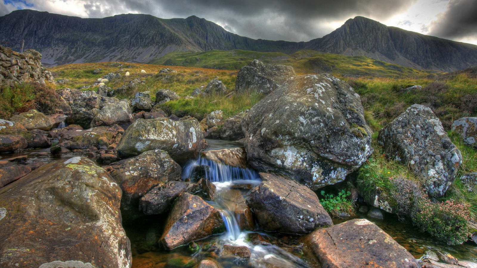 Ручей среди камней