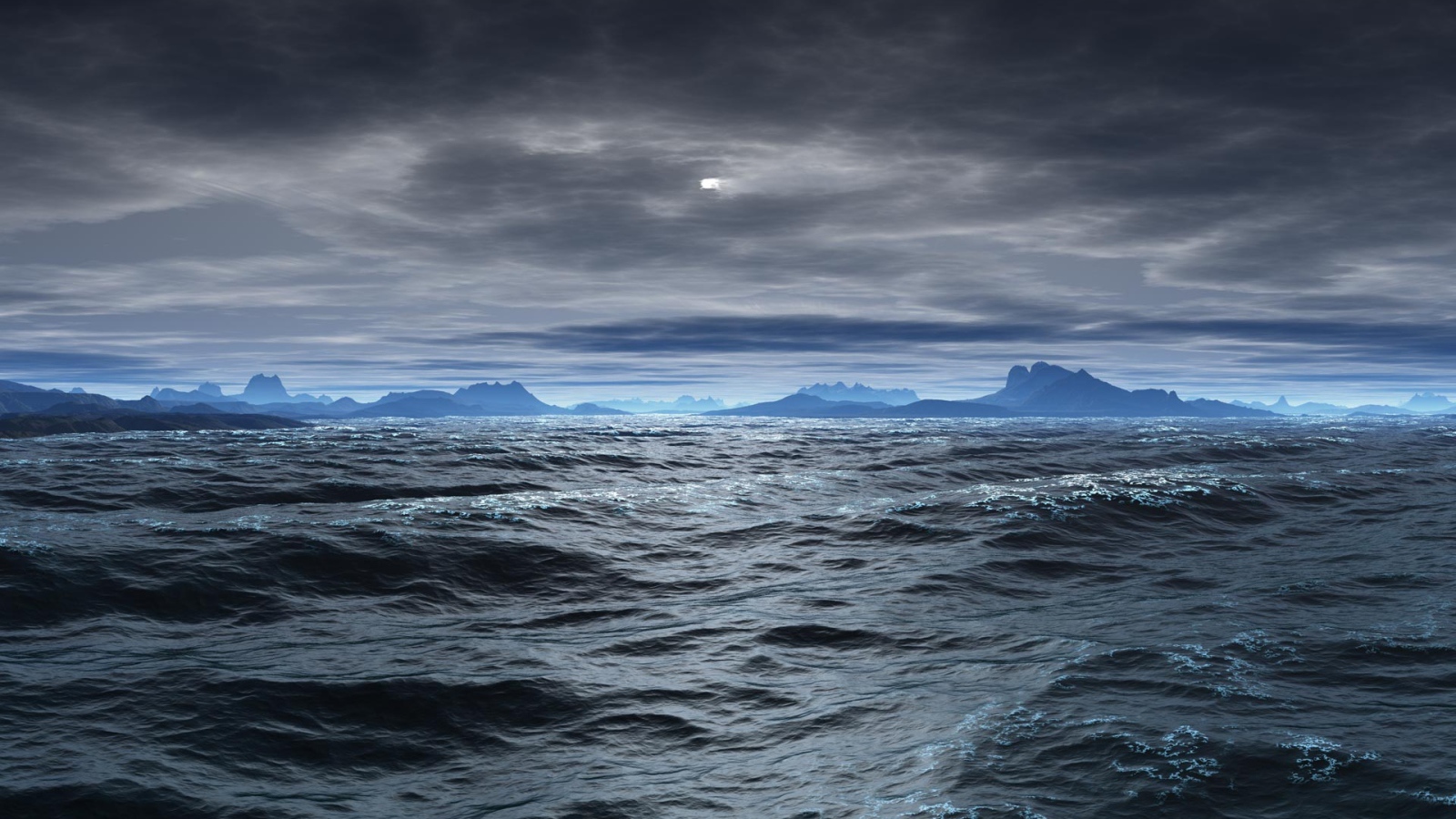 Неспокойное море