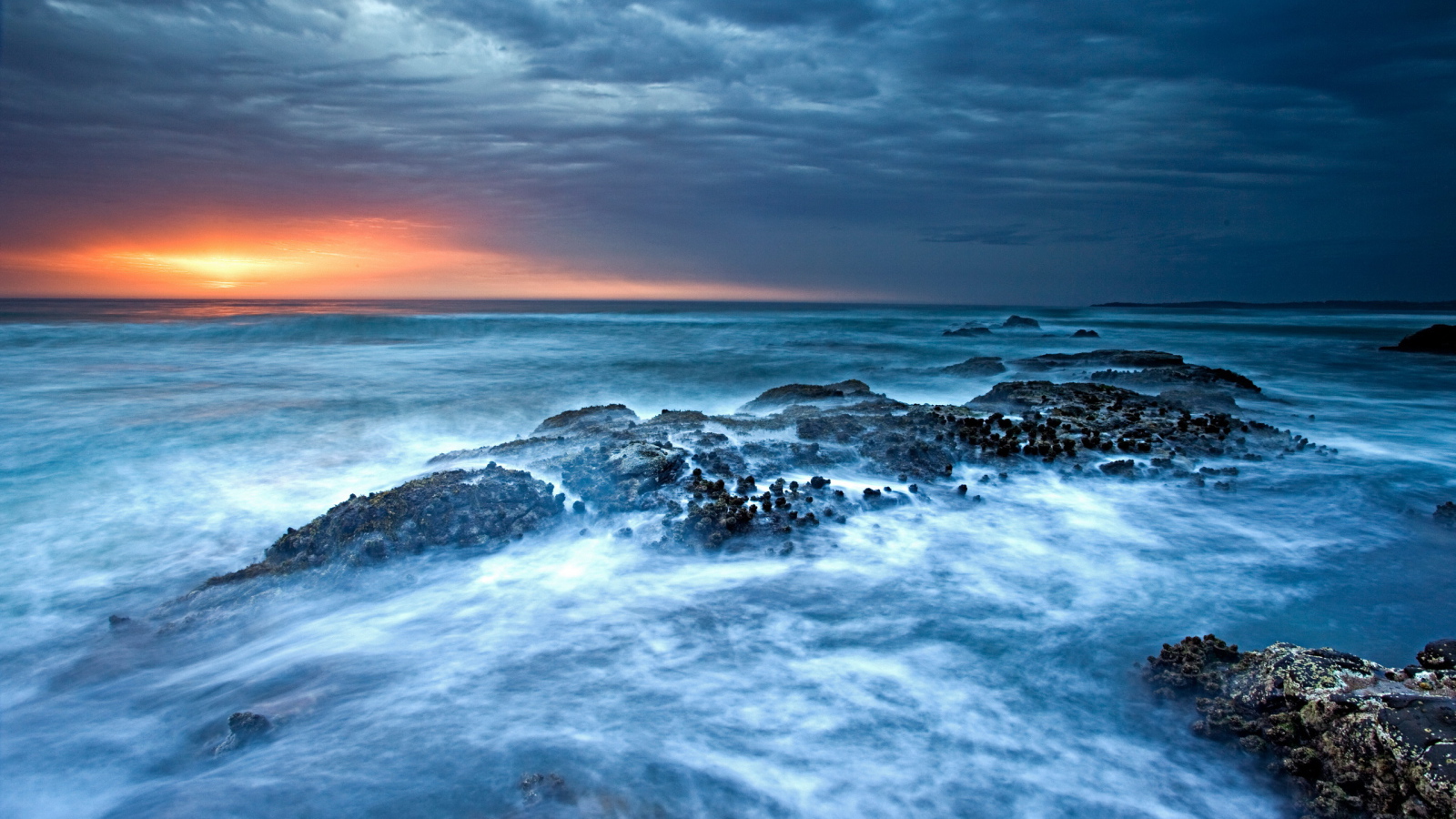 Морской закат