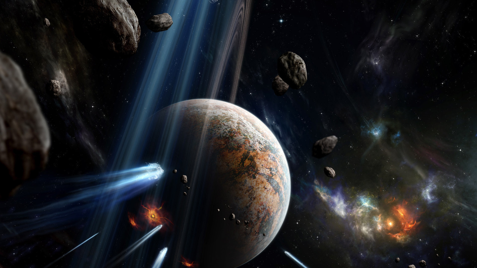 Астероиды и звезды