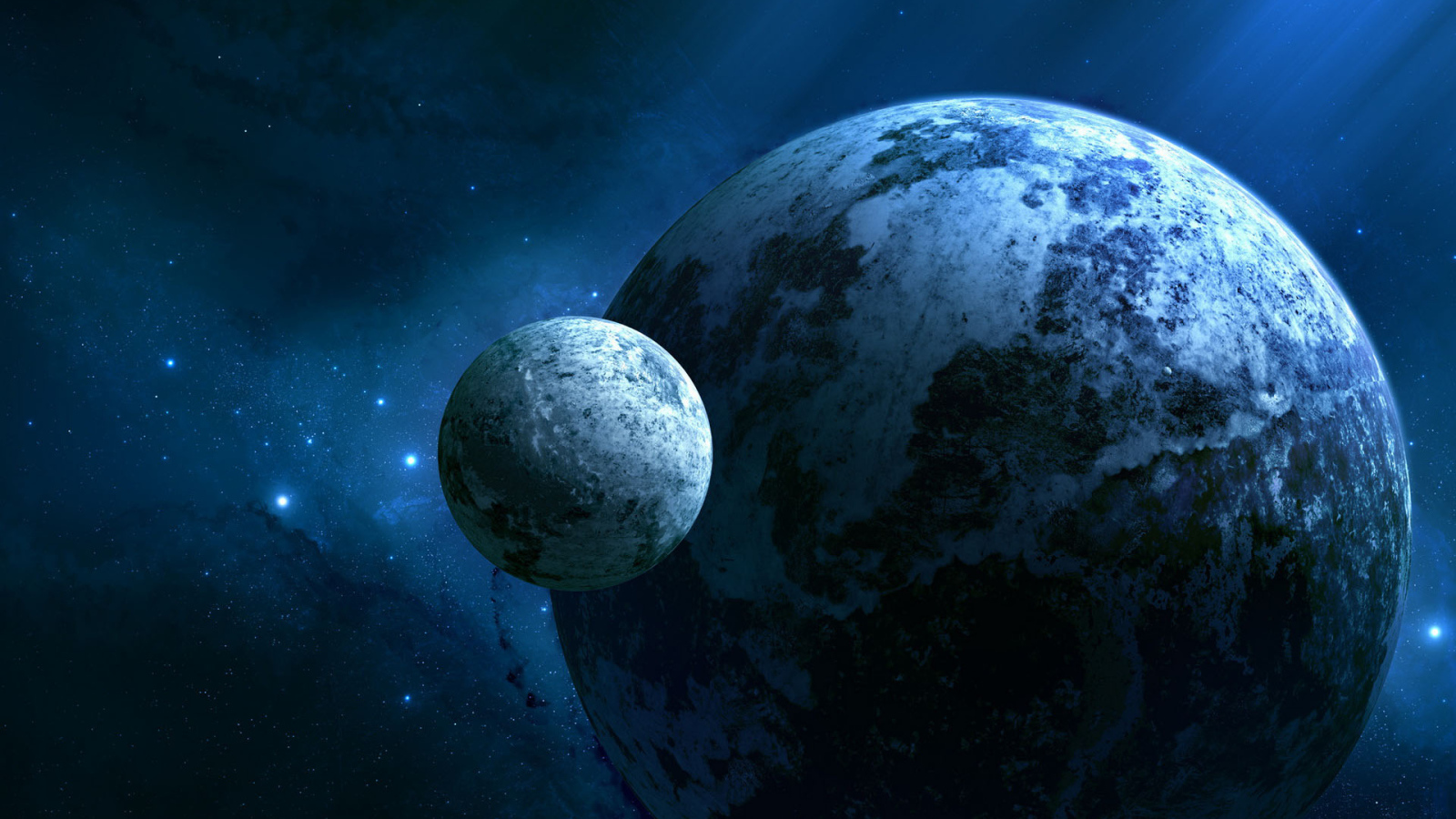 Планета и ее спутник
