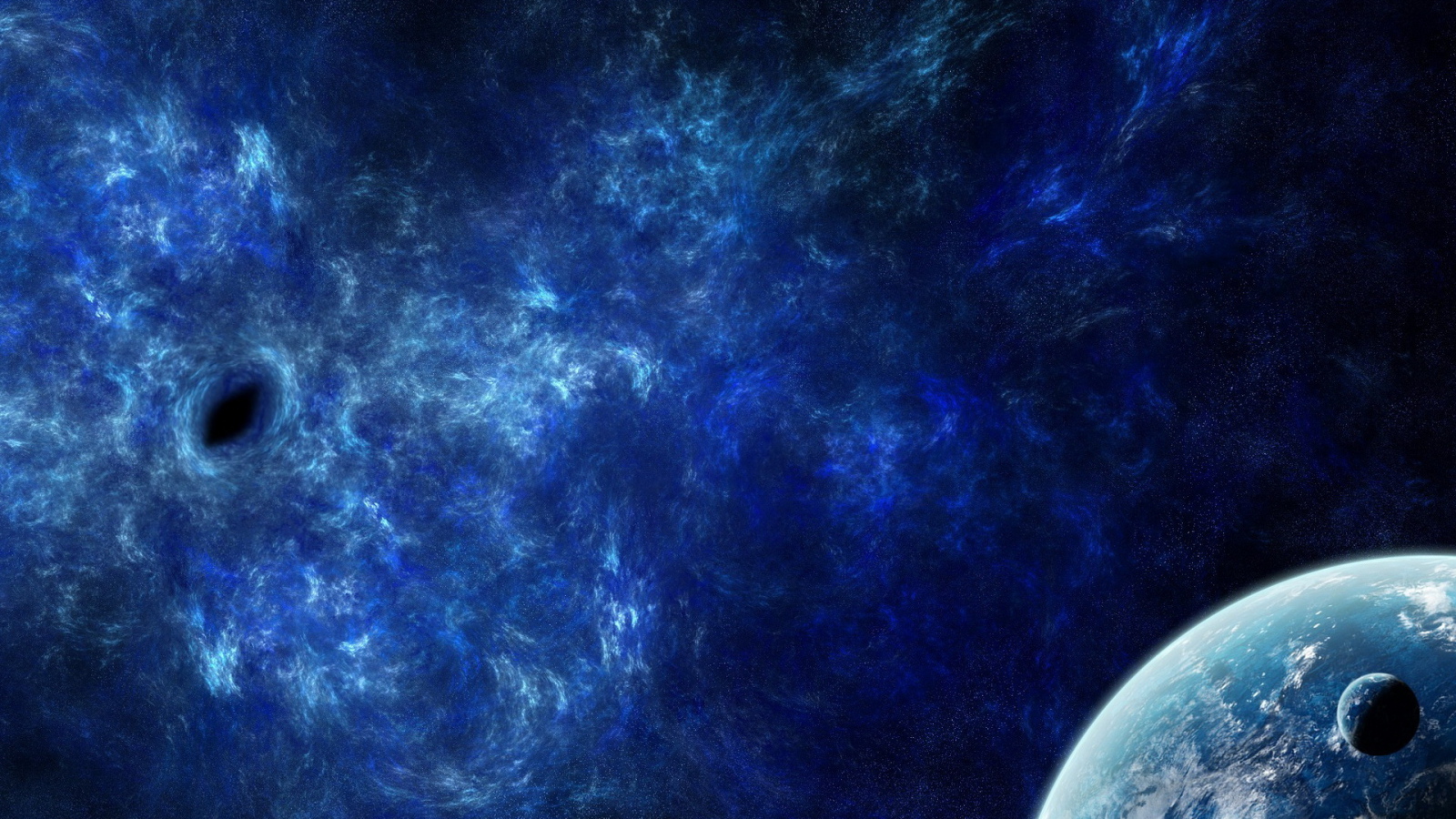 Планета со спутником