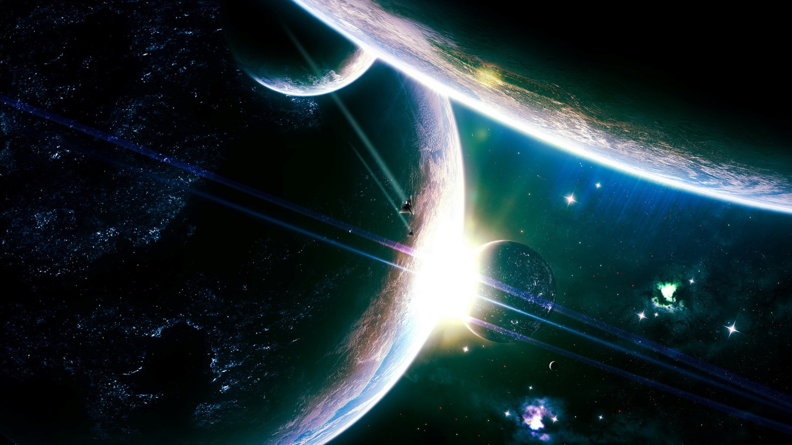 Планеты и корабли