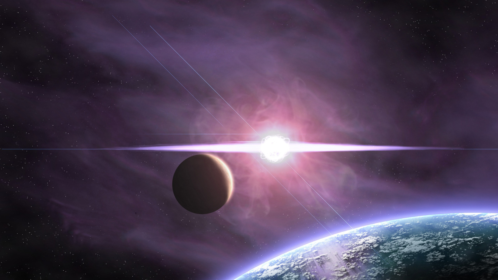 Вспышка на звезде