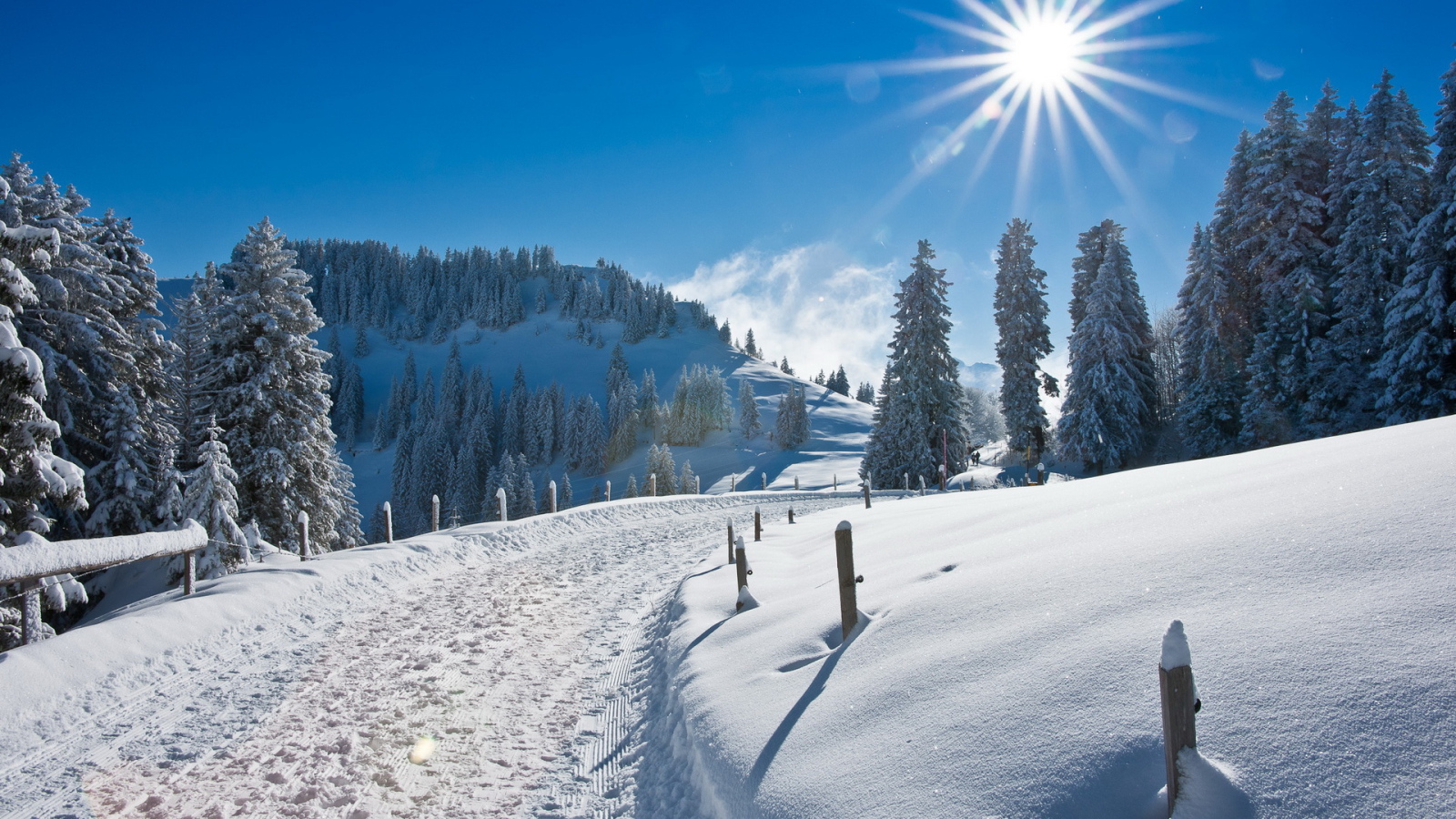 Зимняя дорога