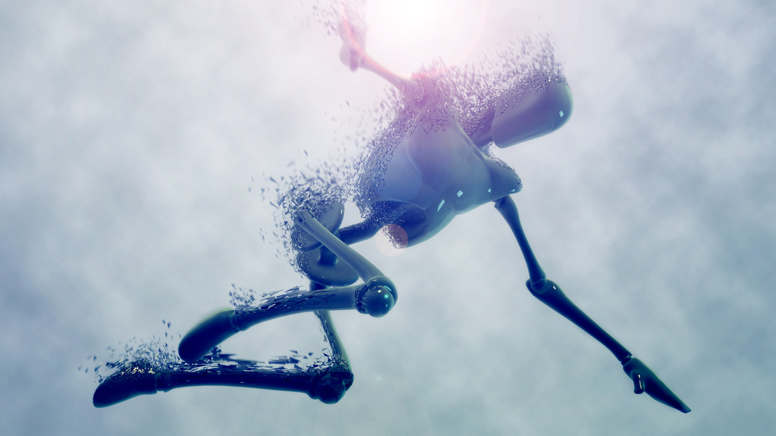 Робот в воде