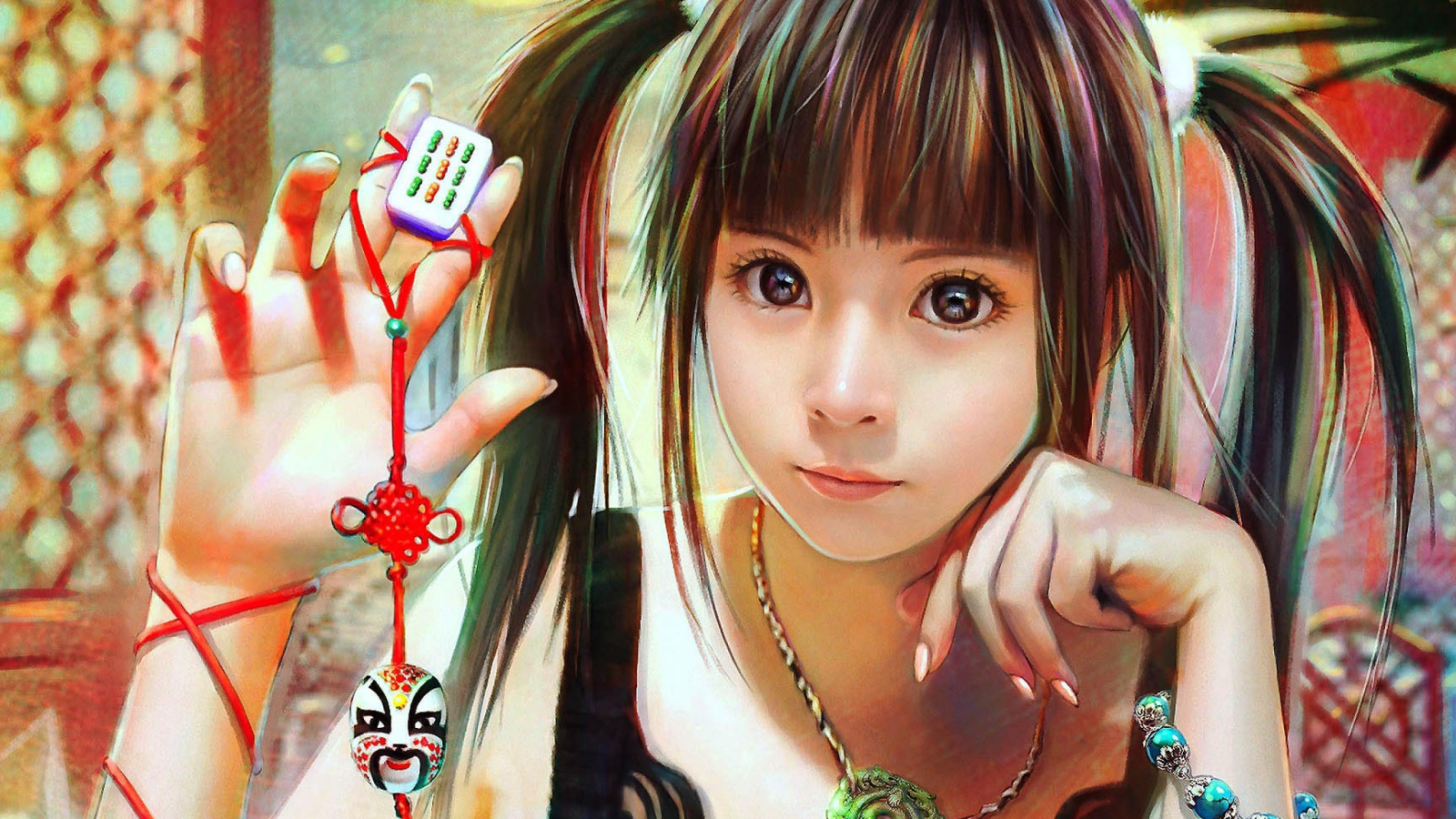 Девочка с амулетом