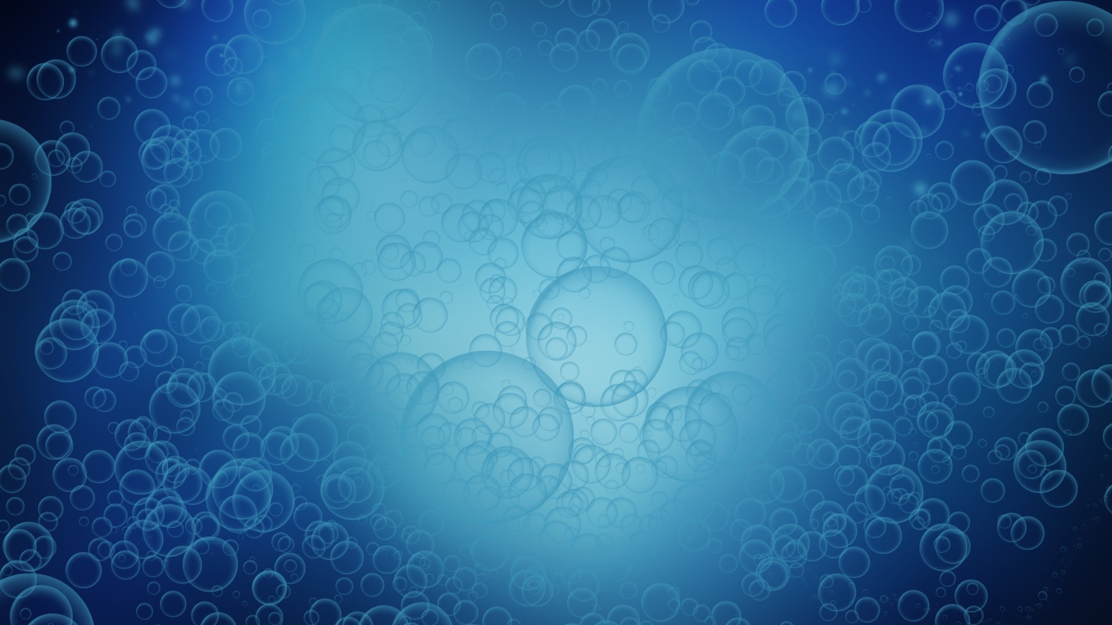 Фон с пузырьками