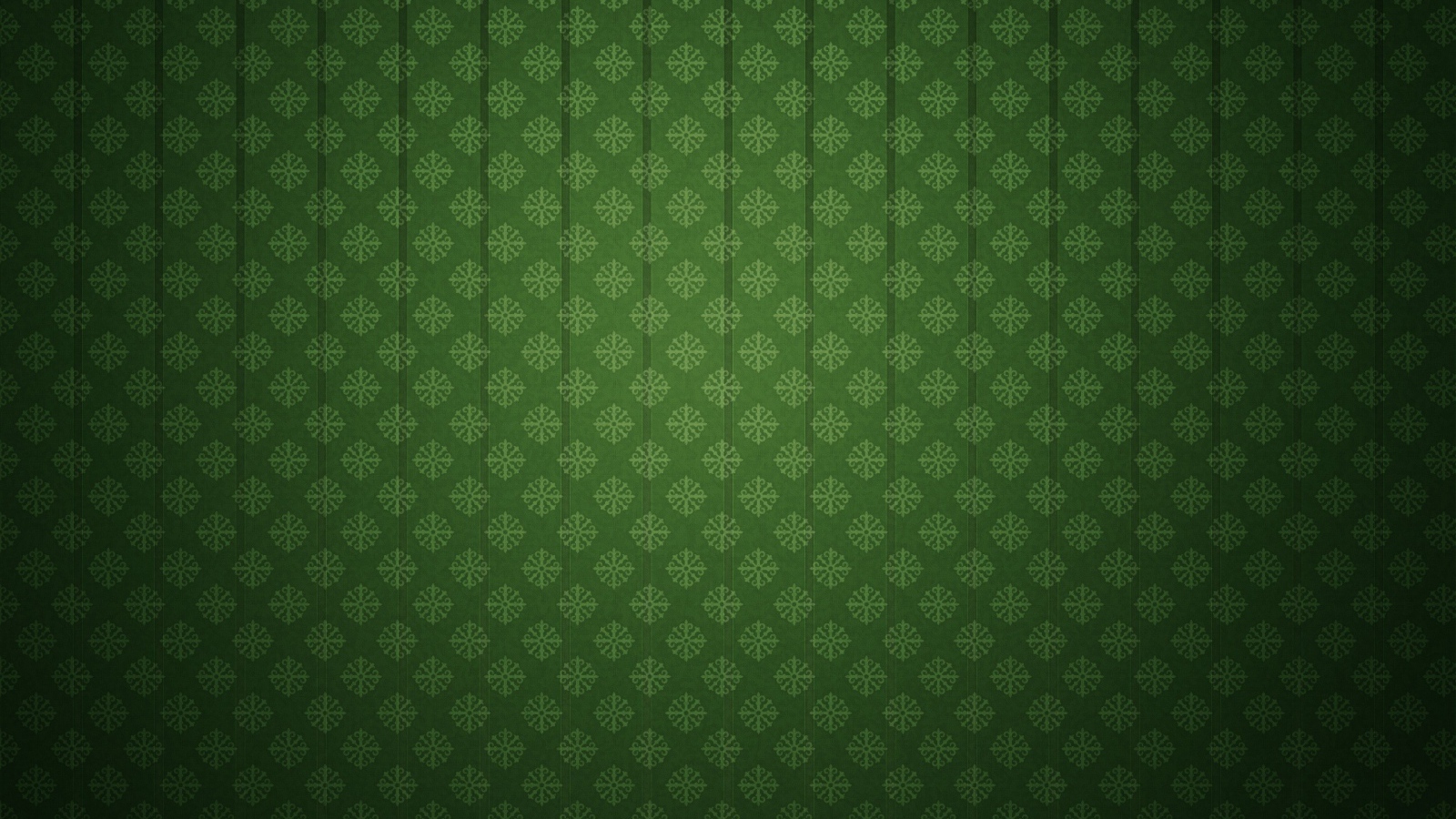 Зеленые снежинки