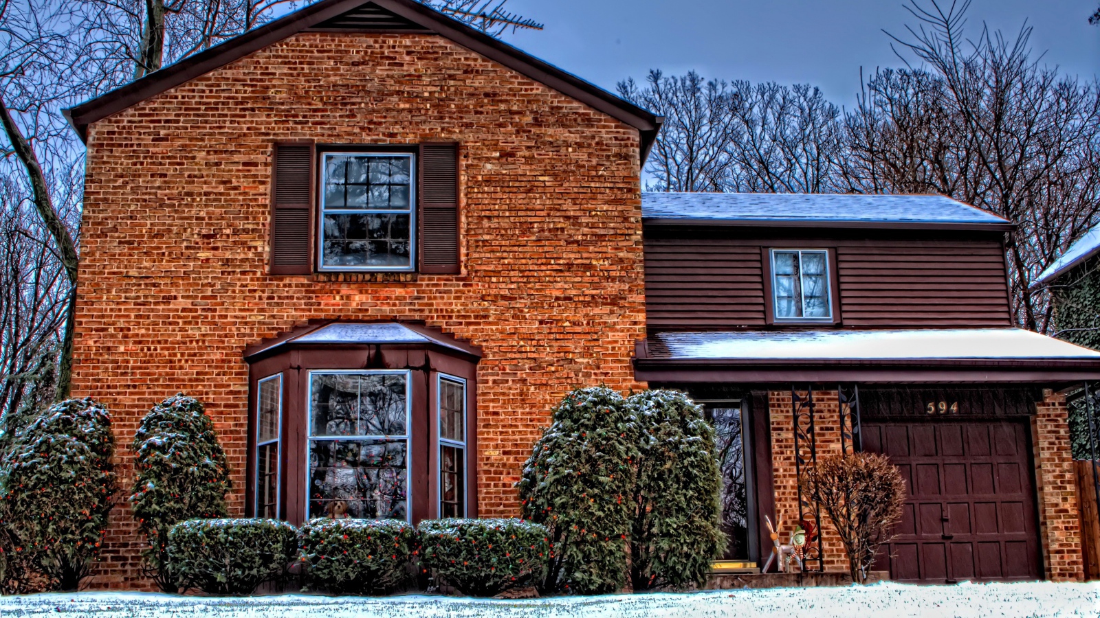 Дом на Рождество