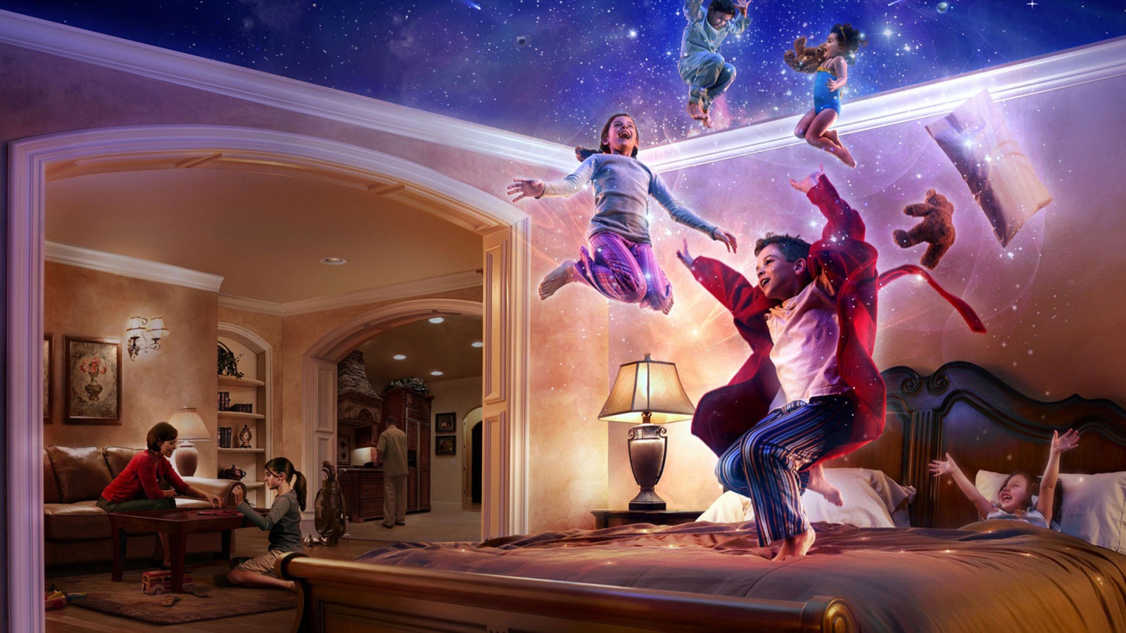 Дети играют