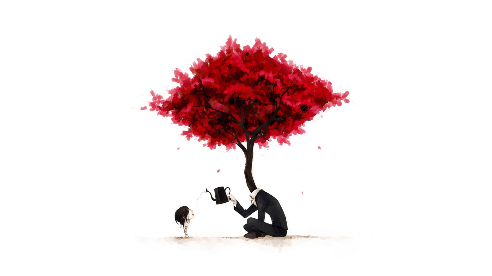 Голова дерево