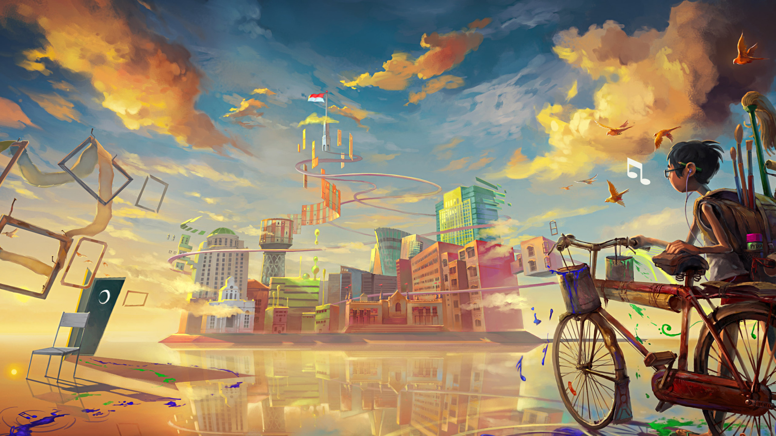 Таинственный город