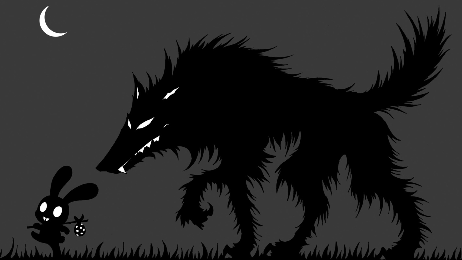 Волк и заяц