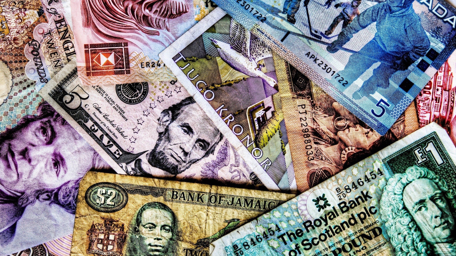 Мировые купюры 