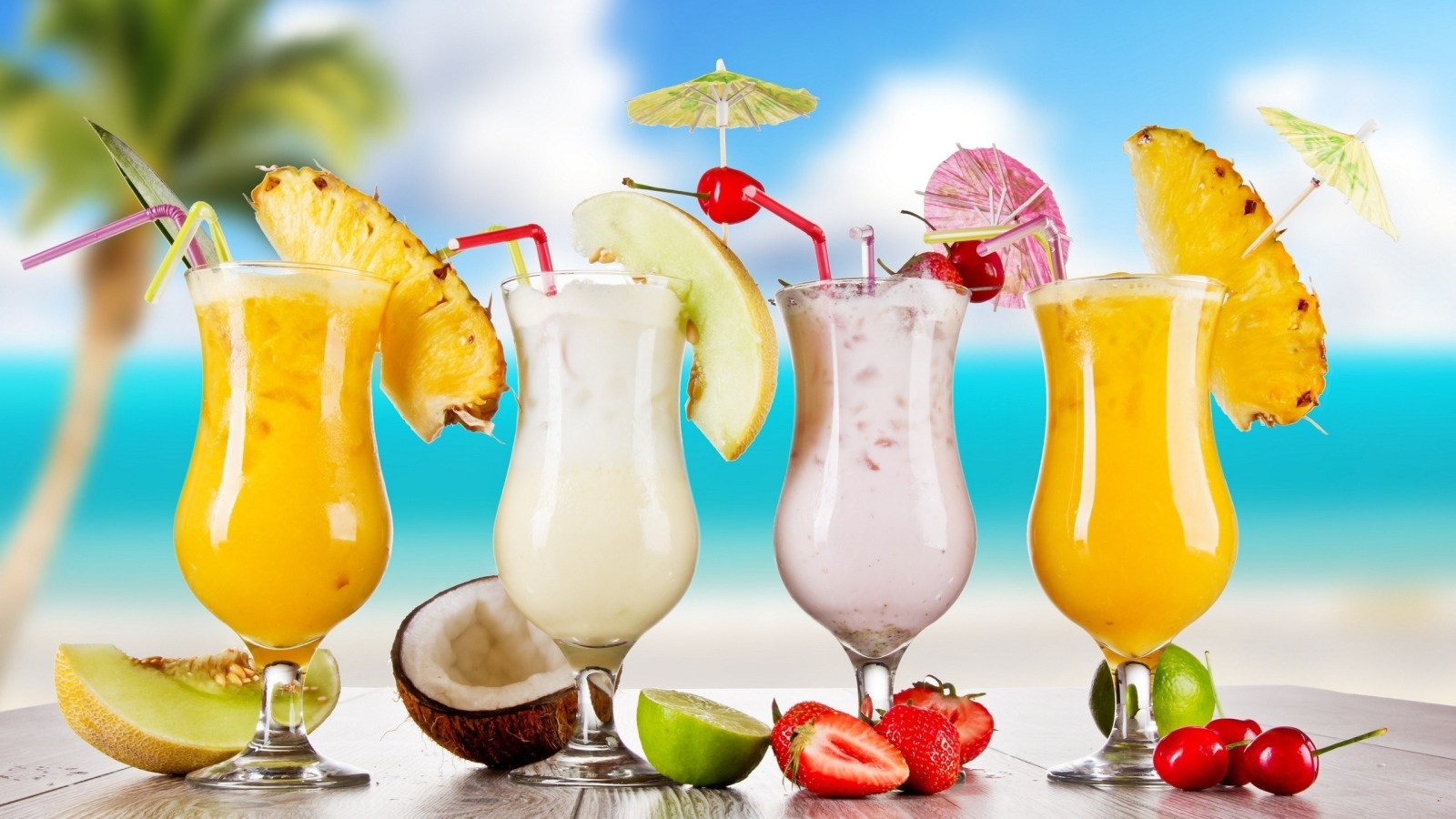 Экзотические коктейли