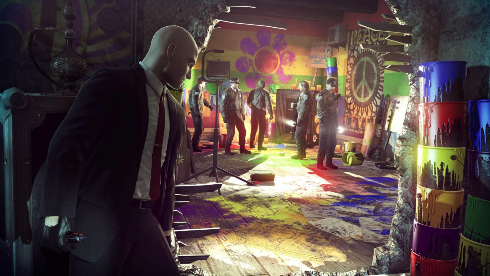 Сцена из Hitman Absolution