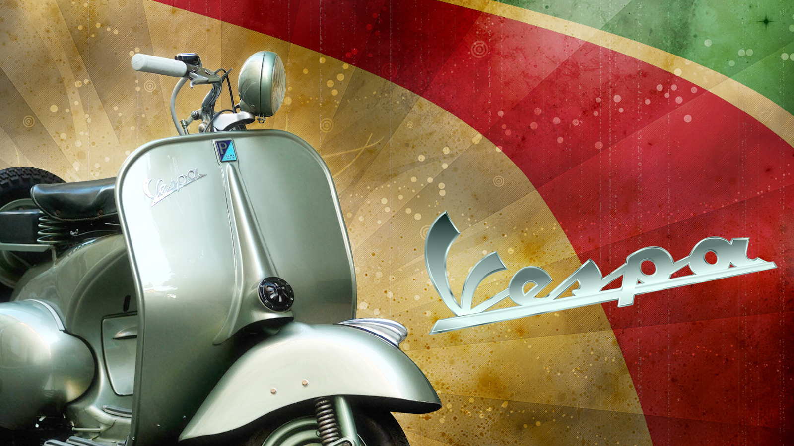 Vespa Винтажные обои