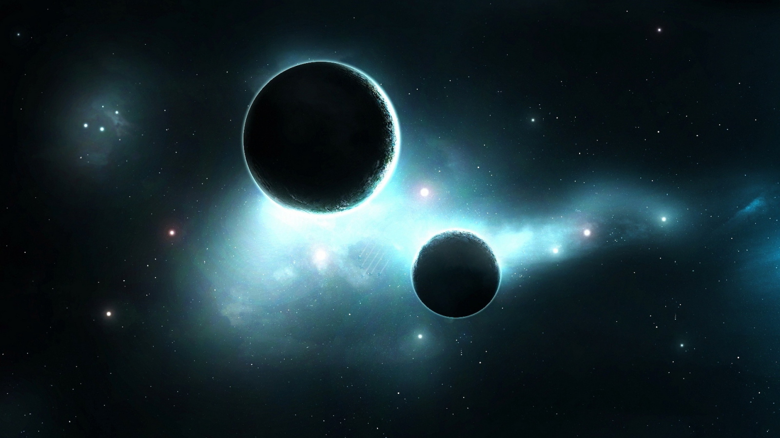 Планета и спутник