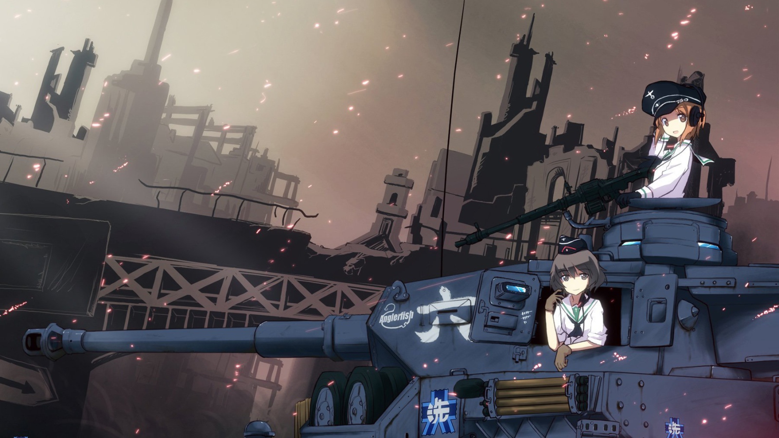 Девушки и танки