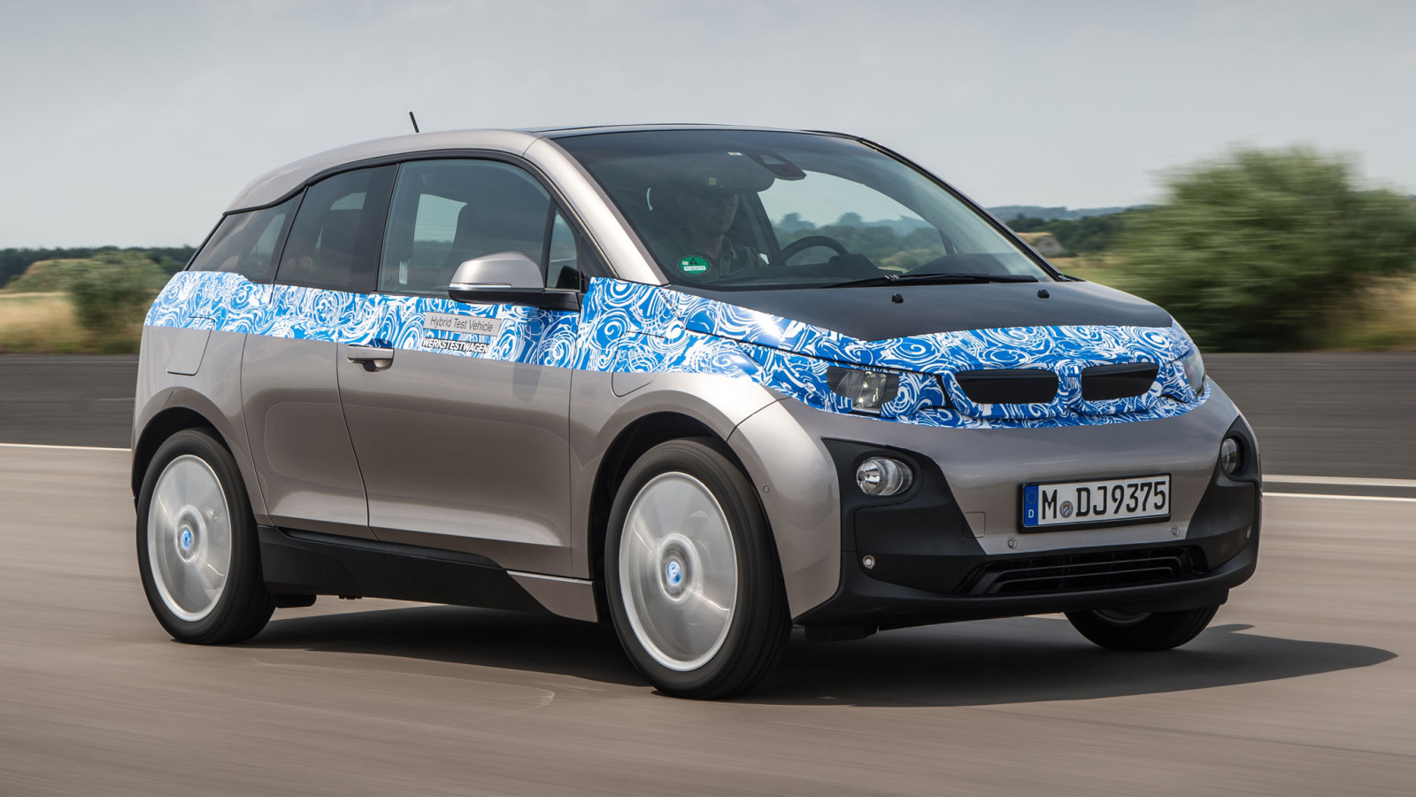 прототип BMW i3 тест-драйв