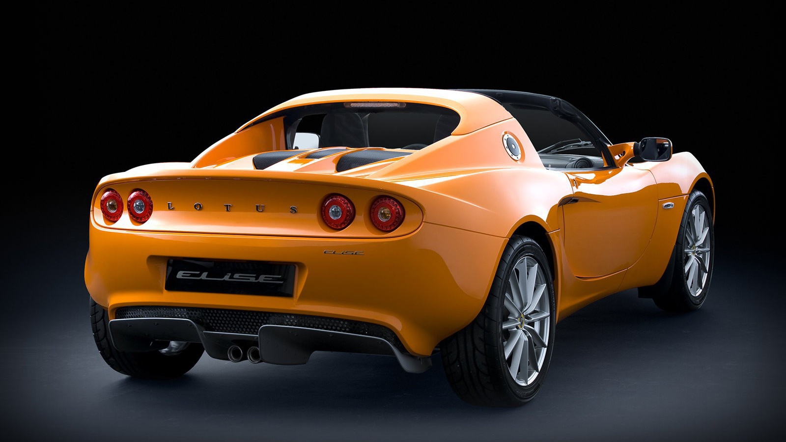 Lotus Elise оранжевый