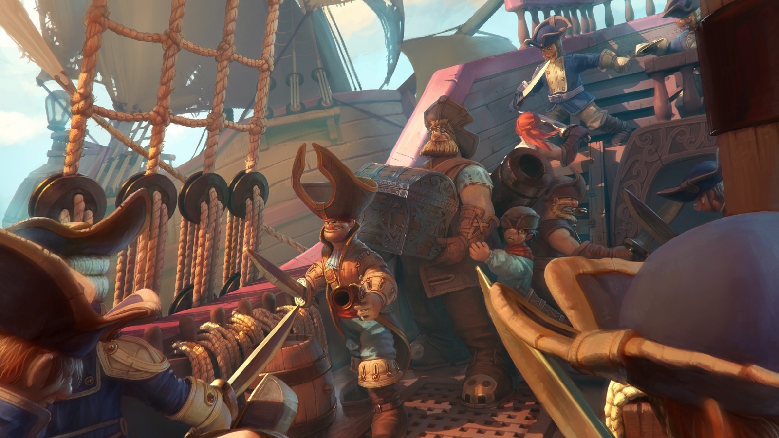 Монстры и пираты