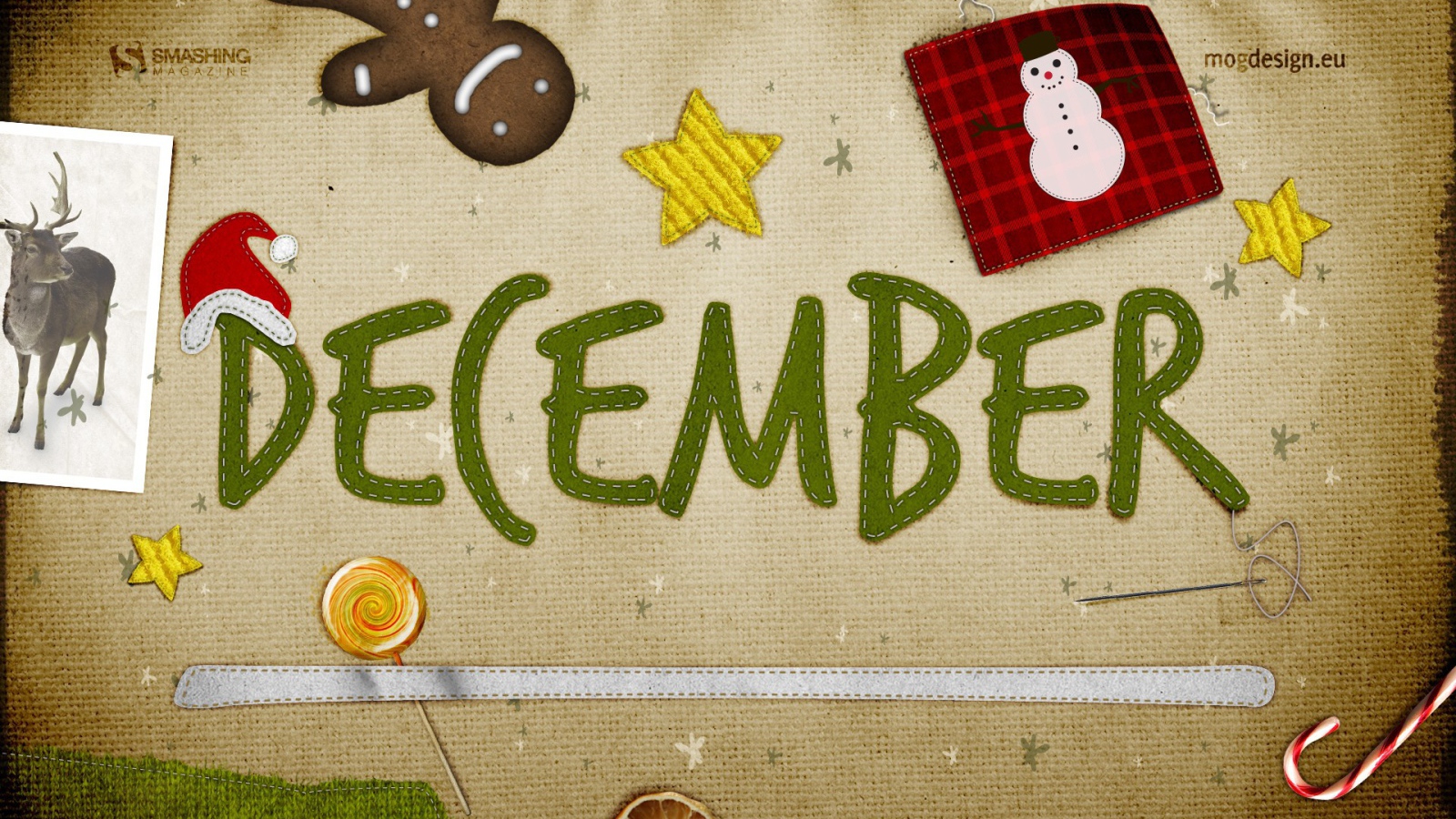 Аппликация на Рождество