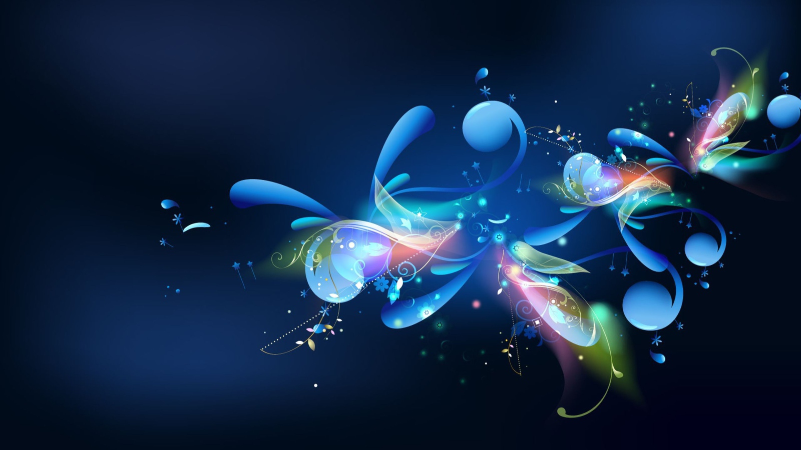 Абстракция с звездами