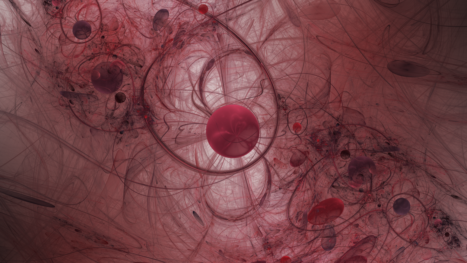 Паутина из тонких линий