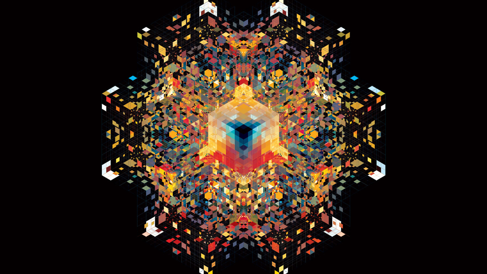 Калейдоскопный узор