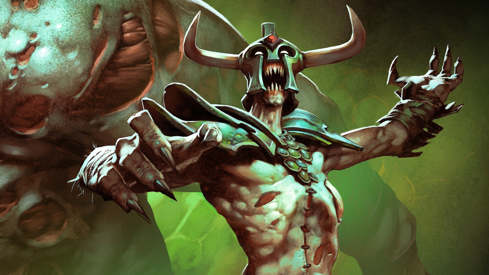 Монстр с когтями