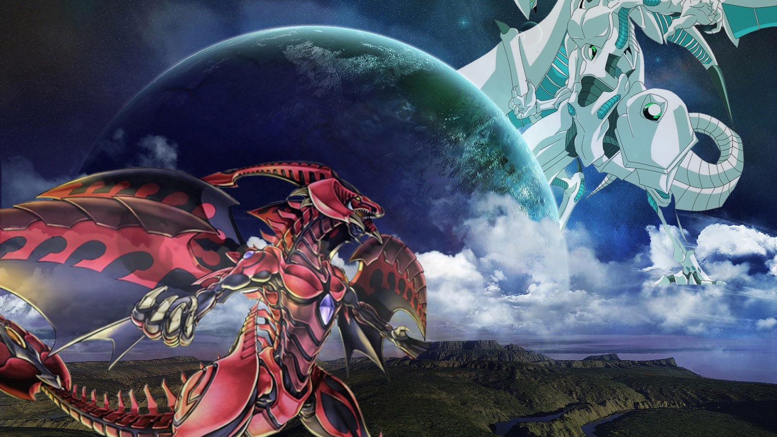 Красный и белый дракон