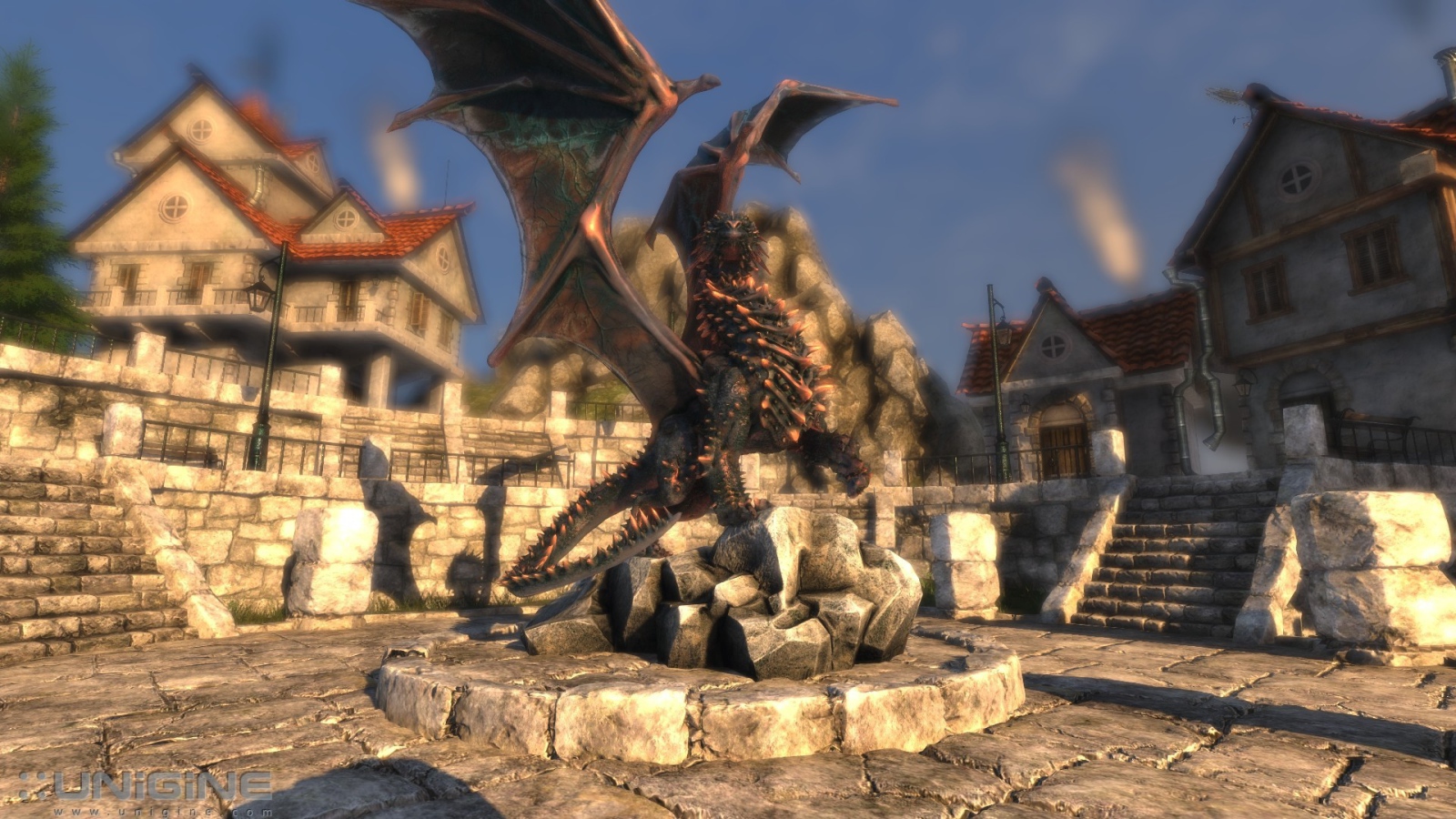 Памятник дракону