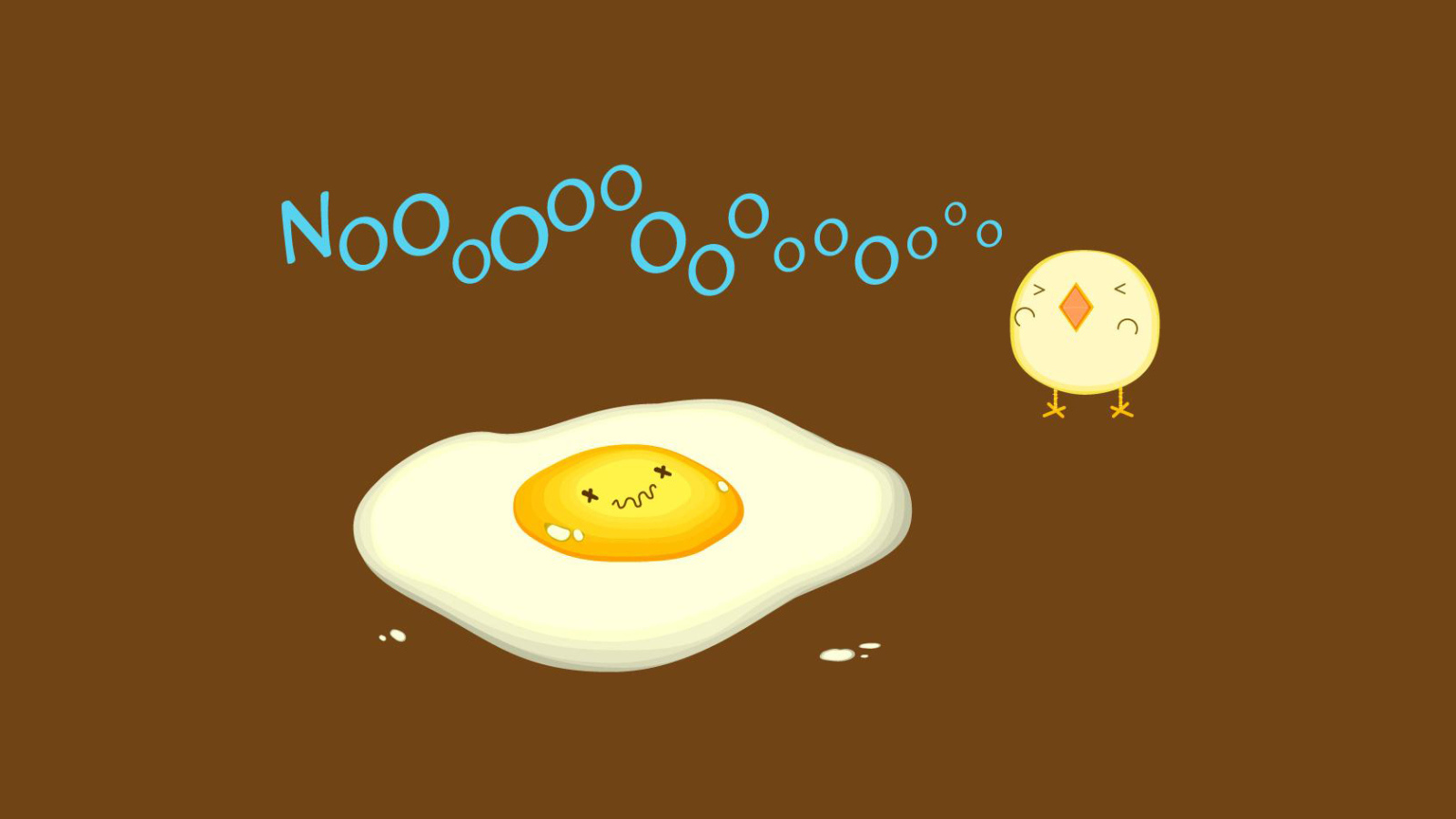 А цыпленок говорит нет яичнице