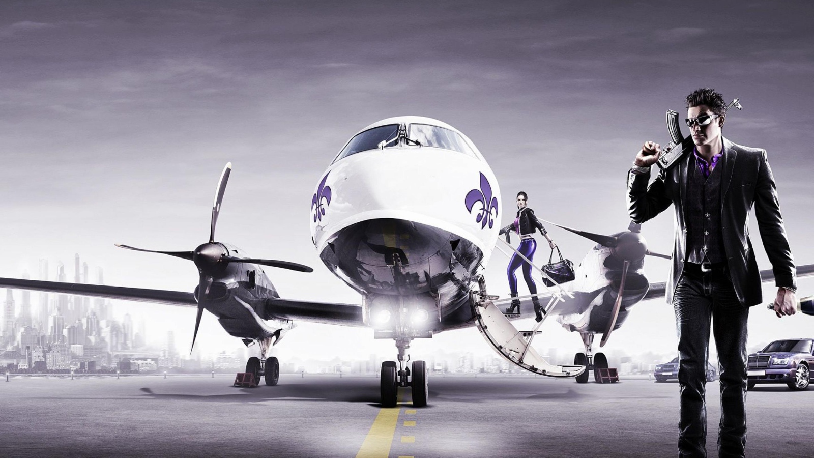 Герои игры Saints Row 3