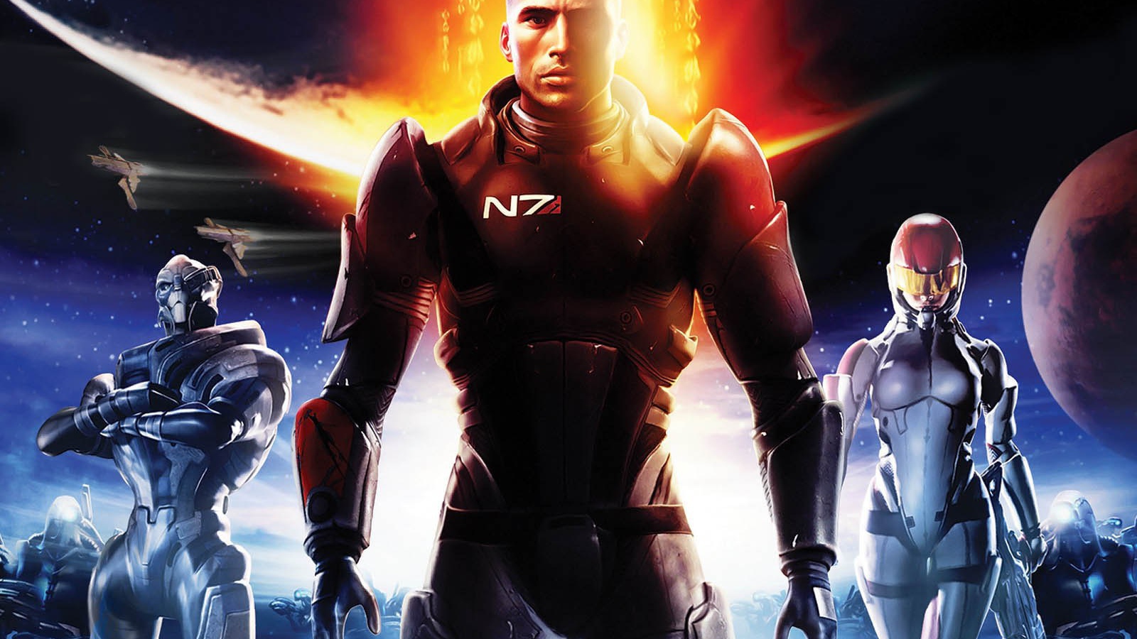 Шепард из игры Mass Effect