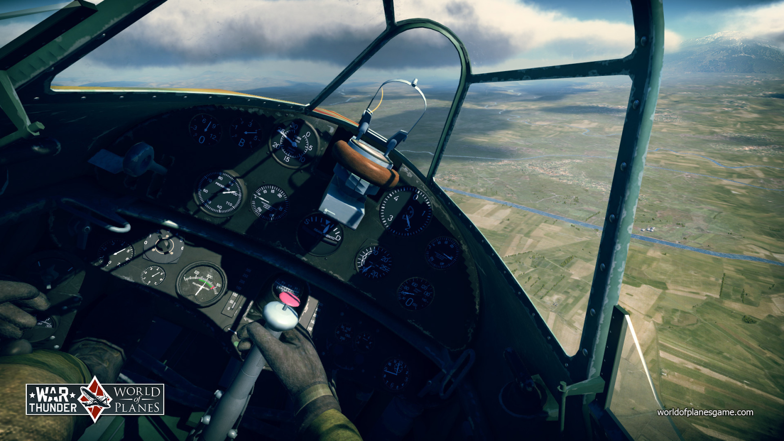 War Thunder кабина самолета