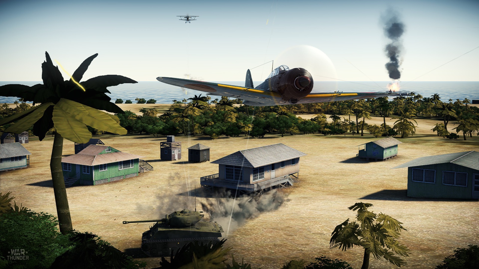 Военный самолет из игры War Thunder