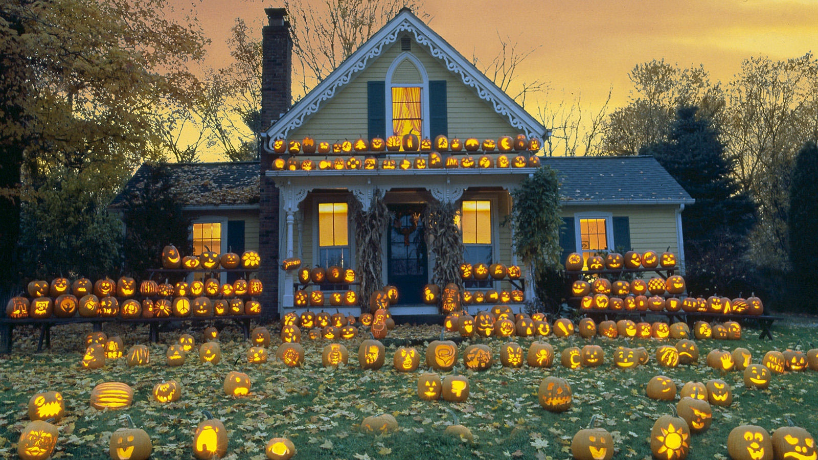  Хэллоуин потрясающие украшения