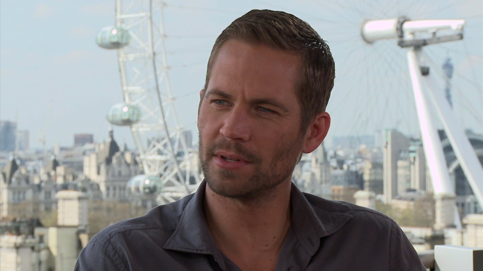 Известный актер Пол Уокер в Лондоне